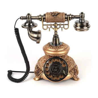 Retro Phone Gold