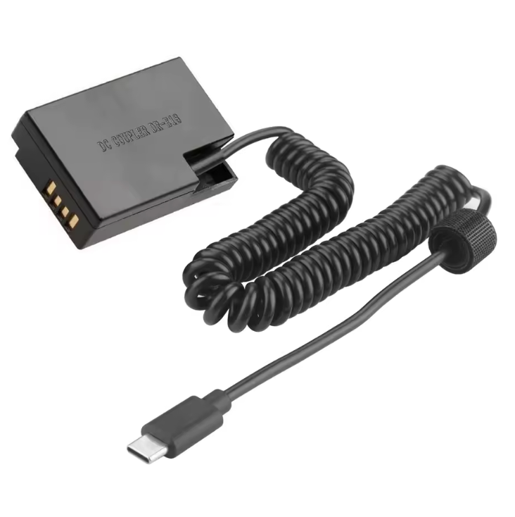 USB Type-C naar DR-E18 LP-E17 Dummy Batterij Canon