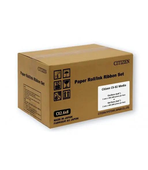 Citizen CY-02 papier 6x4 /10x15cm